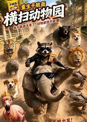 《重生干脆面,横扫动物园（58集）（夸克网盘）》短剧封面