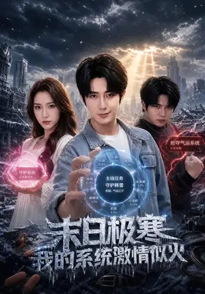 《末日极寒，我的系统激情似火（89集）桑岂&姚鸣萧（夸克网盘）》短剧封面