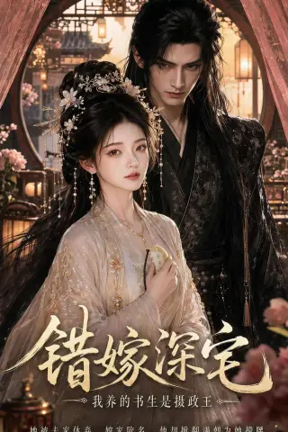 《错嫁深宅，我养的书生是摄政王（99集）（夸克网盘）》短剧封面