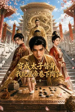 《穿成太子替身，我把皇帝卷下岗了第一季（113集）AI短剧（夸克网盘）》短剧封面