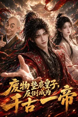 《废物垫底皇子，反倒成为千古一帝（528集）AI短剧 (2026)》短剧封面