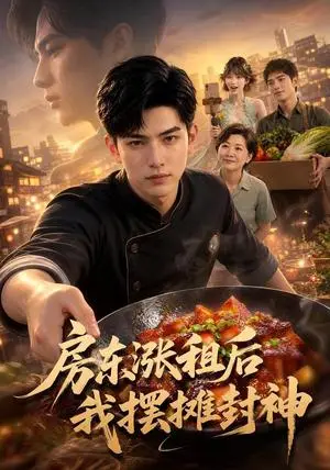 《房东涨租后我摆摊封神（59集）（夸克网盘）》短剧封面