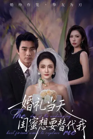 《婚礼当天，闺蜜想要替代我（66集）王小橙＆穆豪（夸克网盘）》短剧封面