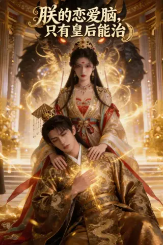 《朕的恋爱脑只有皇后能治（31集）AI短剧 (2026)》短剧封面