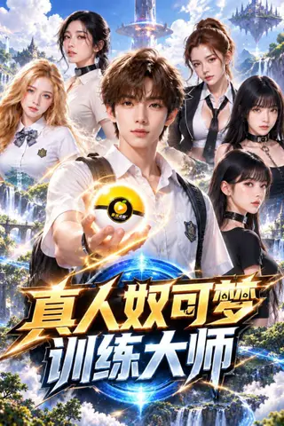 《AI擦边短剧：真人奴可梦训练大师（迅雷网盘）》短剧封面