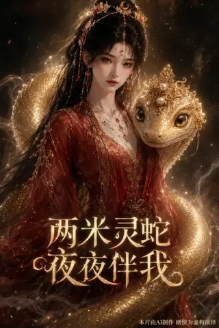 《两米灵蛇夜夜伴我（51集）（夸克网盘）》短剧封面