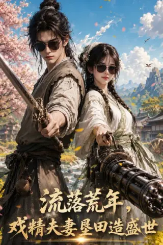 《流落荒年戏精夫妻垦田造盛世（111集）（夸克网盘）》短剧封面