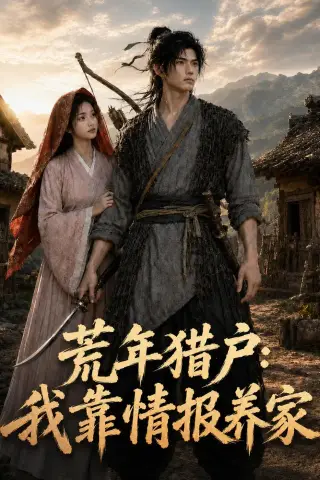 《荒年猎户：我靠情报养家（82集）AI短剧（夸克网盘）》短剧封面