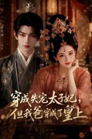 《穿成失宠太子妃，但我爸穿成了皇上（18集）（夸克网盘）》短剧封面