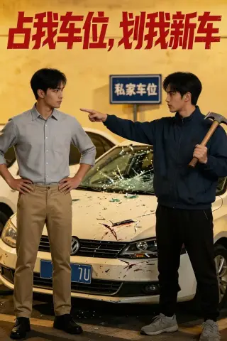 《占我车位，划我新车（49集）（夸克网盘）》短剧封面