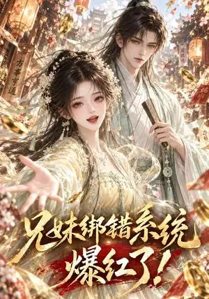 《兄妹绑错系统爆红了！（122集）（夸克网盘）》短剧封面