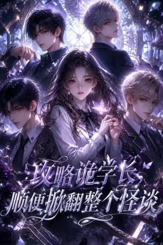 《攻略诡学长，顺便掀翻整个怪谈（44集）（夸克网盘）》短剧封面
