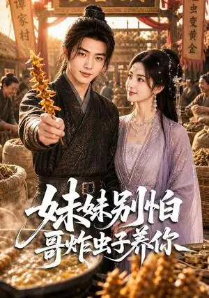 《妹妹别怕哥炸虫子养你（70集）AI短剧（夸克网盘）》短剧封面