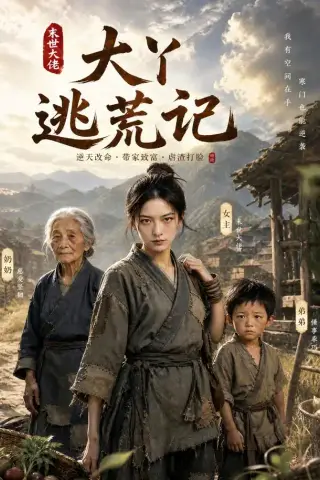 《大丫逃荒记（108集）（夸克网盘）》短剧封面