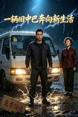 《一辆旧中巴奔向新生活（82集）AI短剧（夸克网盘）》短剧封面