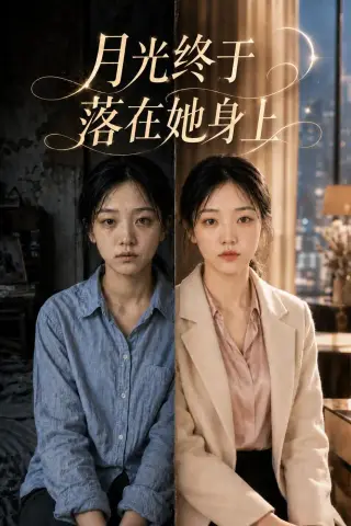 《月光终于落在她身上（38集）AI短剧（夸克网盘）》短剧封面