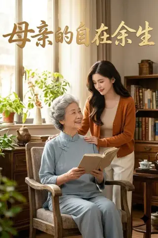 《母亲的自在余生（47集）AI短剧（夸克网盘）》短剧封面