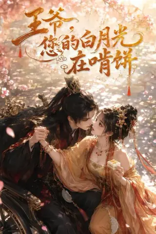 《王爷，您的白月光在啃饼（60集）（夸克网盘）》短剧封面