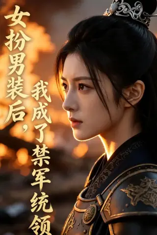 《女扮男装后，我成了禁军统领（49集）AI短剧（夸克网盘）》短剧封面
