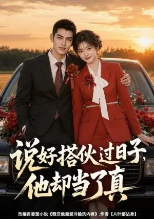 《说好搭伙过日子，他却当了真（60集）（夸克网盘）》短剧封面