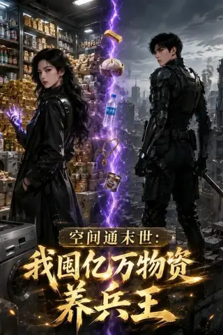 《空间通末世：我囤亿万物资养兵王（110集）（夸克网盘）》短剧封面