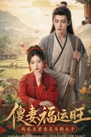 《傻妻福运旺，残疾夫君竟是当朝太子（88集）（百度网盘）》短剧封面