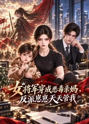 《女将军穿成恶毒亲妈，反派崽崽天天管我（53集）（夸克网盘）》短剧封面