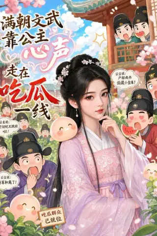 《满朝文武靠公主心声走在吃瓜一线（80集）左一君＆星靖洋》短剧封面