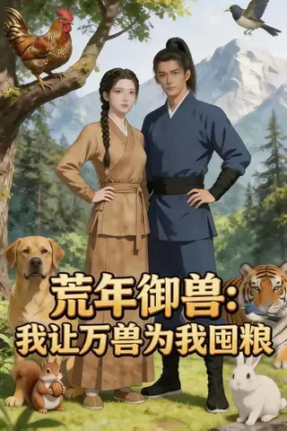 《荒年御兽：我让万兽为我囤粮（88集）（百度网盘）》短剧封面