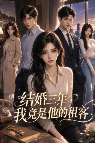 《结婚三年，我竟是他的租客（32集）AI短剧（夸克网盘）》短剧封面