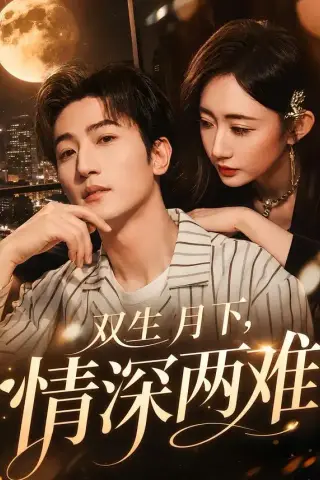 《双生月下，情深两难（82集）黄金成＆袁初年（夸克网盘）》短剧封面