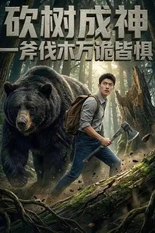《砍树成神：一斧伐木万诡皆惧（90集）（百度网盘）》短剧封面