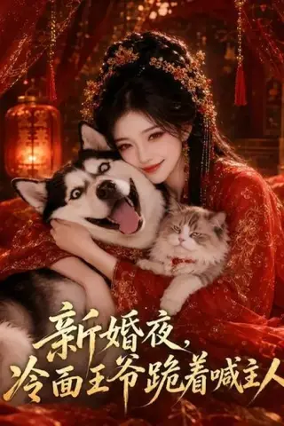 《新婚夜，冷面王爷跪着喊主人（22集）（百度网盘）》短剧封面