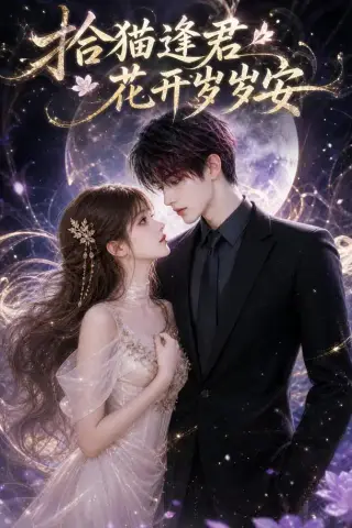 《拾猫逢君，花开岁岁安（43集）（夸克网盘）》短剧封面