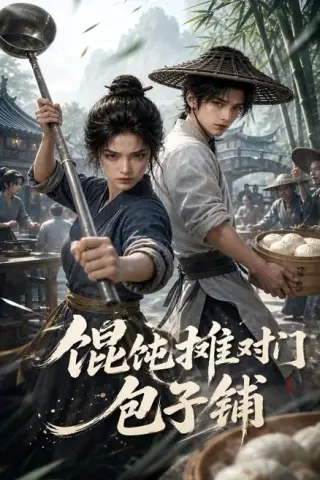 《馄饨摊对门包子铺（21集）（百度网盘）》短剧封面