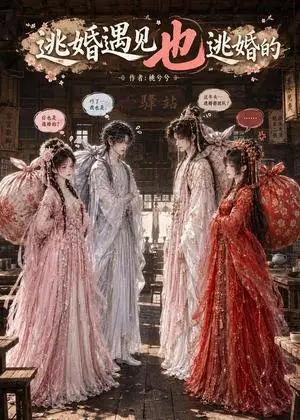 《逃婚遇见也逃婚的（46集）（夸克网盘）》短剧封面