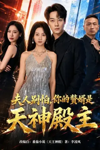 《夫人别怕，你的赘婿是天神殿主（63集）胡忠睿＆夏活 (2026)》短剧封面