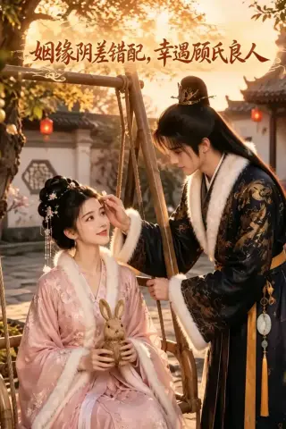 《姻缘阴差错配，幸遇顾氏良人（44集）AI短剧 (2026)》短剧封面