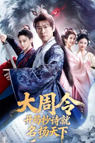 《大周令：开局抄诗就名扬天下（89集）曹云金＆林艾泇（百度网盘）》短剧封面