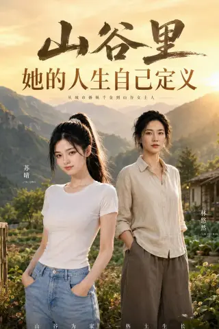 《山谷里：她的人生自己定义（36集）AI短剧（夸克网盘）》短剧封面