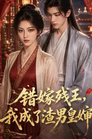 《错嫁残王，我成了渣男皇婶（46集）（夸克网盘）》短剧封面