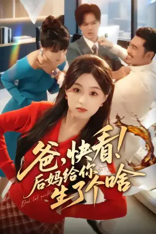 《爸，快看！后妈给你生了个啥（68集）张叶丹＆王攀（夸克网盘）》短剧封面