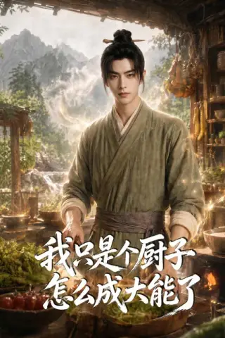 《我只是个厨子怎么成大能了（63集）AI短剧（百度网盘）》短剧封面