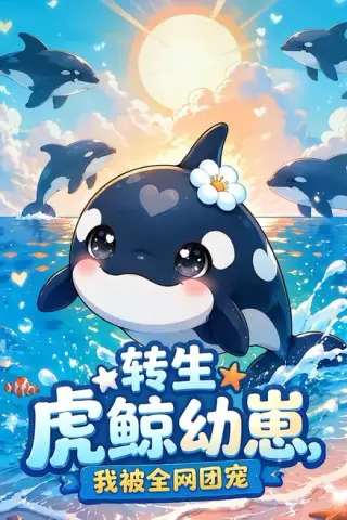 《转生虎鲸幼崽，我被全网团宠（60集）（百度网盘）》短剧封面
