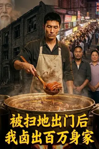 《被扫地出门后，我卤出百万身家（56集）Ai短剧（百度网盘）》短剧封面