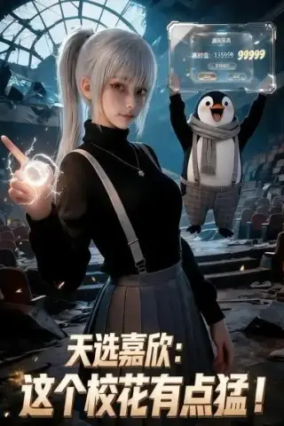 《天选嘉欣：这个校花有点猛！（62集）（夸克网盘）》短剧封面