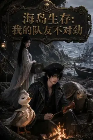 《海岛生存：我的队友不对劲（10集）（夸克网盘）》短剧封面