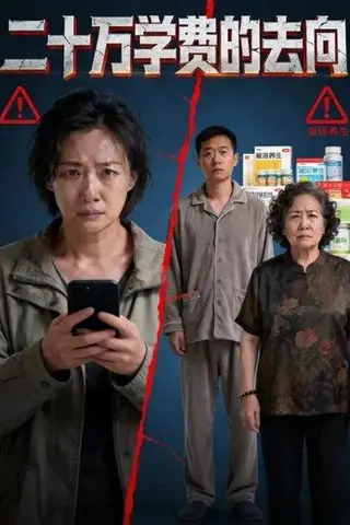 《二十万学费的去向（35集）Ai短剧（百度网盘）》短剧封面