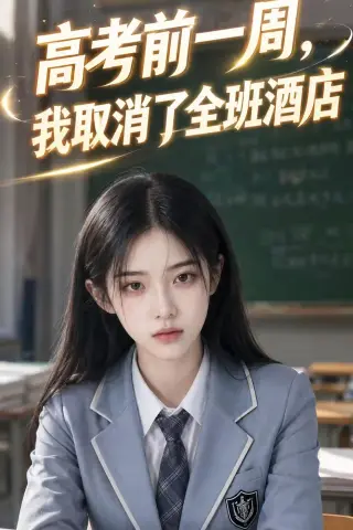 《高考前一周，我取消了全班酒店（30集）AI短剧 (2026)》短剧封面