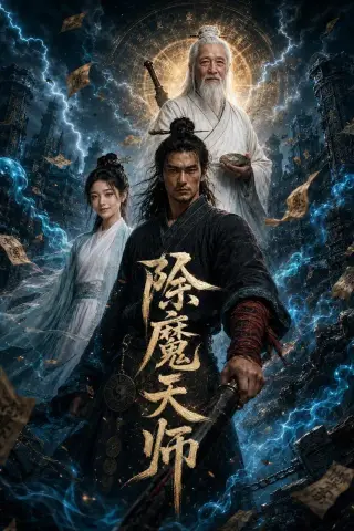《除魔天师（30集）AI短剧（夸克网盘）》短剧封面